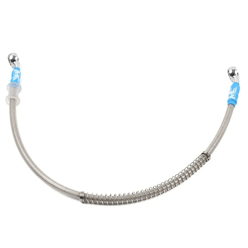 Bike 60cm DOT Motorcycle Braided Steel Brake Clutch Oil Hose Line Pipe