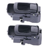 Nissan Navara (1997-2015) Black Front & Rear Door Handle Inner Set of 2