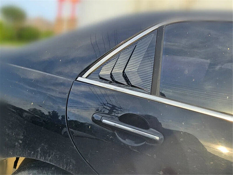 Honda Accord Carbon Fiber Look Side Vent Window Scoop Louvers (03-07)