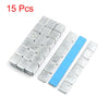 2.1oz Adhesive Back Wheel Balance Weights Strips 136x19mm 15pcs