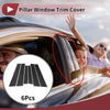 Peugeot 3008 6 x Door Window Trim Pillar (2013-2019)