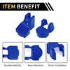 Jeep Wrangler JL JLU (2018-2024) Blue Door Limiting Cover Trim