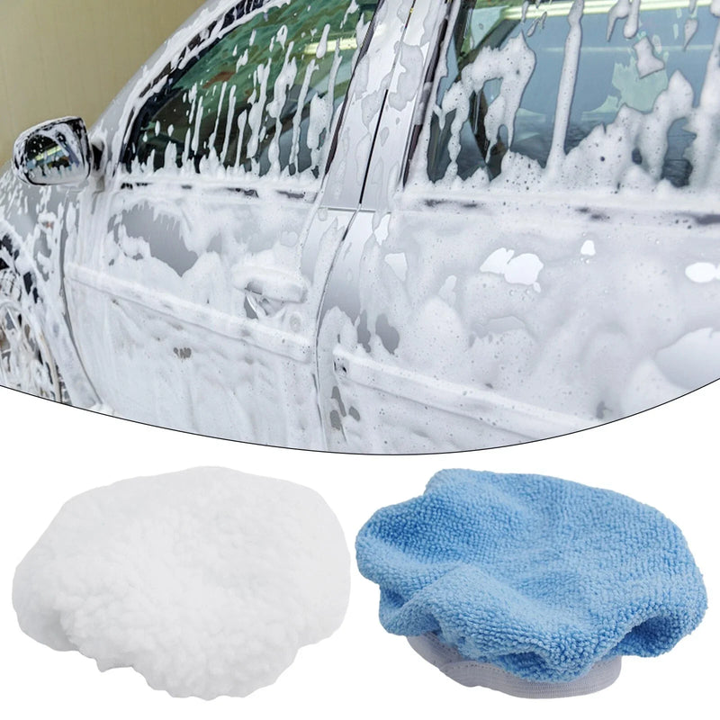 8x 150mm Car Polisher Bonnets Polishing Pads