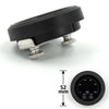 Universal Vehicles 52mm Ultra-Thin Oil Pressure Gauge NPT 1/8'' Red LED