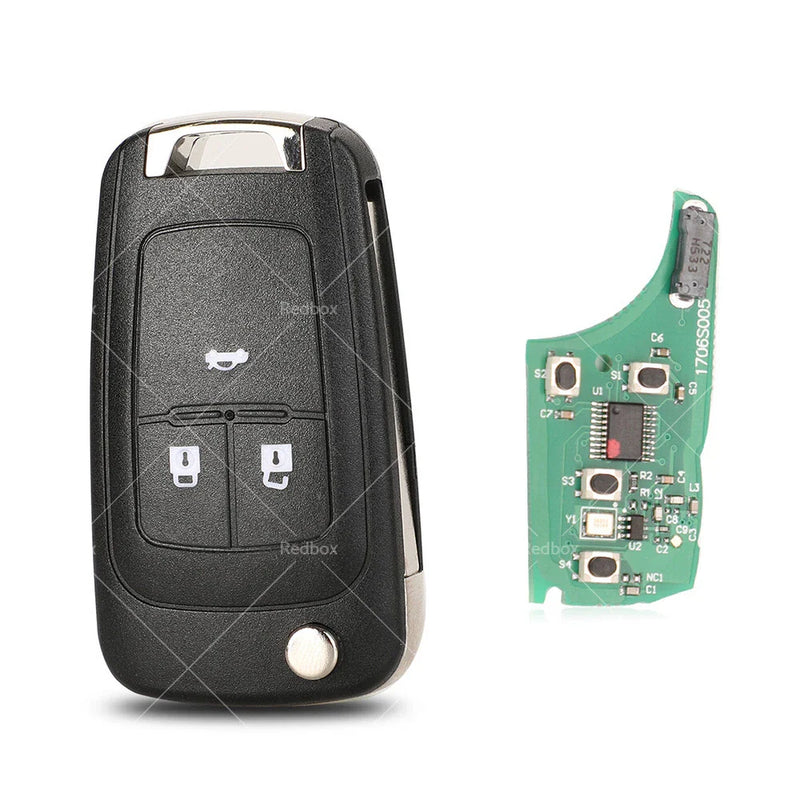 Holden Cruze JG JH, Trax, Barina TM Remote Flip Key (2009-2014)