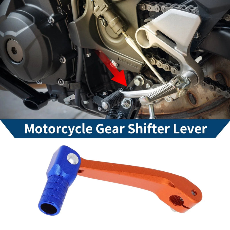 Honda CRF150F (2003-2017) Orange Blue Folding Motorcycle Gear Shifter Lever