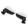 Toyota Corolla White Power Heated Side View Wing Mirror Assembly (2019-2024)