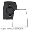 Ford Transit Driver Side Mirror Glass w/ Backing Plate (2015-2020)