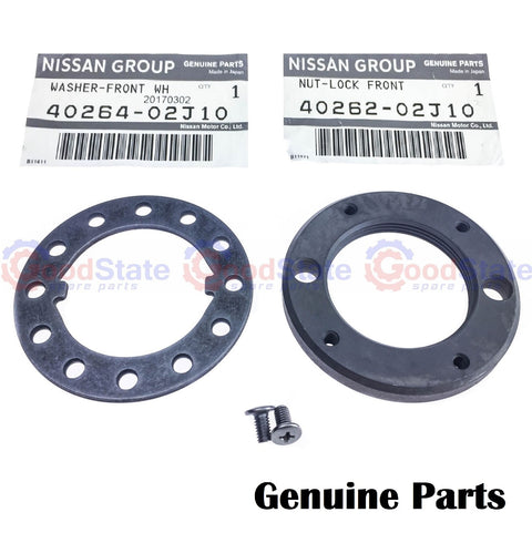 Nissan Patrol GU GQ Y60 Y61 Wheel Bearing Lock Nut Kit
