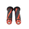 Yamaha MX ATV Dirt Bike 7/8" Orange Rubber Gel Hand Grips