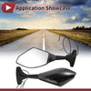 Suzuki GSX-R600 GSX-R750 1x Motorcycle Rear View Mirrors (2003–2017)