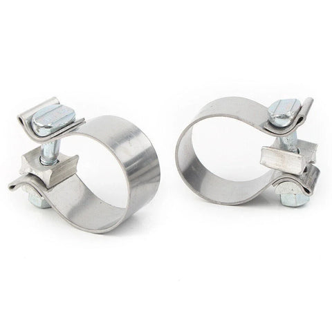 Harley Motorcycles 2 x 1.75" Exhaust Clamps