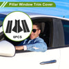 Chevy Captiva 6 Pcs Black Pillar Window Trim (2019-2024)