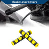 Motorcycle 3/8" 10mm Brake Lever Cover Grip Sleeve 1 Pair