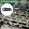 Car Oil Seal Seal Ring Rotary Shaft Seal NBR Rubber 48x70x12mm Black