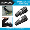 Sunglasses Eyeglasses Ticket Card Car Glasses Holder Clip Case
