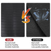 BMW X1 2023-2024 Long Grid Pattern Black Cargo Liner Rear Trunk Mat