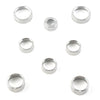 GMC Sierra 8x Air Conditioner Switch Knob Trim Silver (2014-2018)