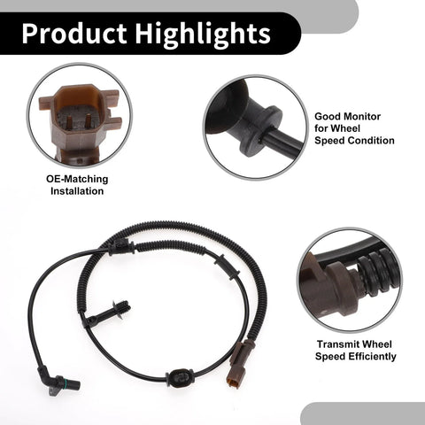 Ford F-150 ABS Sensor Front Left or Right (2015-2017)