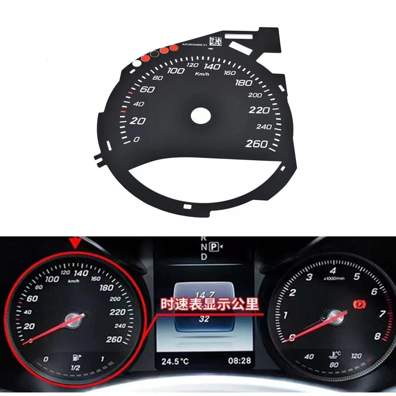Mercedes-Benz GLC Class W253 Speedometer Dials (2015-2021)