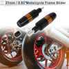 Make Model 8mm Aluminum Alloy Motorcycle Slider Frame 2 x