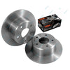 Toyota Lexcen VN VP VR VS 91~97 V6 non IRS 2 Rear Disc Rotors + Brake Pads