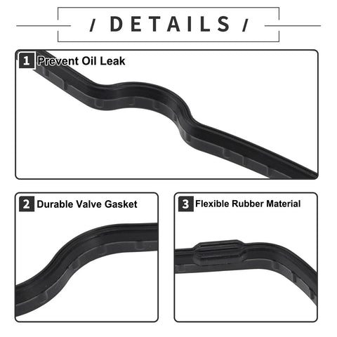 Ford Edge, Flex, Mazda 6, CX-9, Lincoln Valve Cover Gasket (2007-2023)