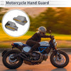 Motorcycle Black Plastic Universal Hand Guard Knuckle Protector