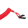Boat Outboard Motor 2pcs Engine Switch Lanyard Red Waterproof 160cm