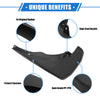 Nissan Frontier 2005-2023 Black Front & Rear Guards Mud Flaps