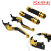 Honda ADV150 Gold Extendable Brake Clutch Levers Grip Set (2019-2020)