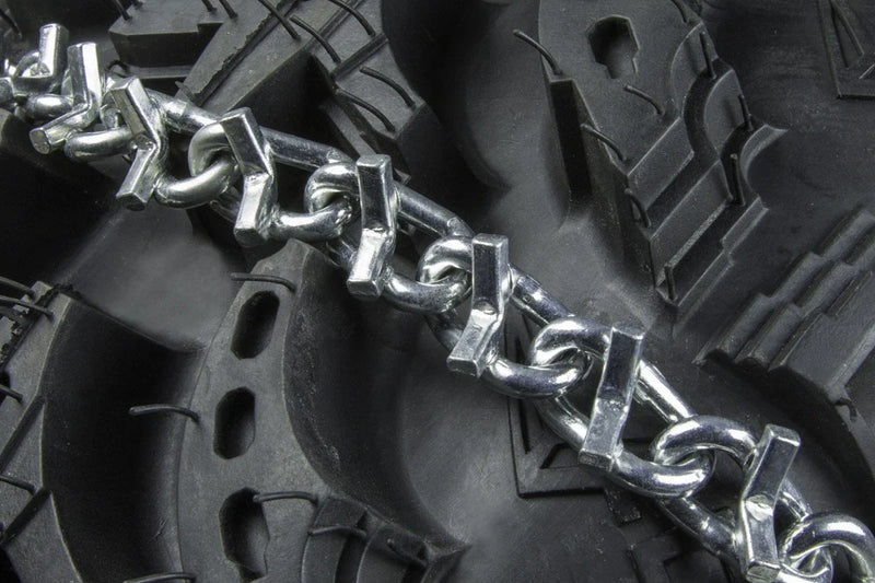 Polaris Scrambler 500 2x4 & 4x4 Pair Raider FRONT Tire Chains (1997–2009)