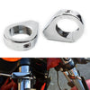 Harley Softail 39mm Chrome Fork Clamp Turn Signal Clamps