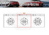TOYOTA Land Cruiser Prado Wheel Center Cap 4pcs