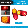 Truck Camper UTE Caravan Stop Indicator 28 LED Trailer Lights