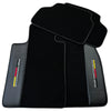 BMW M5 E60 with Carbon (2005-2010) - 2 x Durable Mats Black Floor Mats