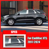Cadillac XT5 6x Chrome Window BC Pillar Post Cover Trim (2017–2024)