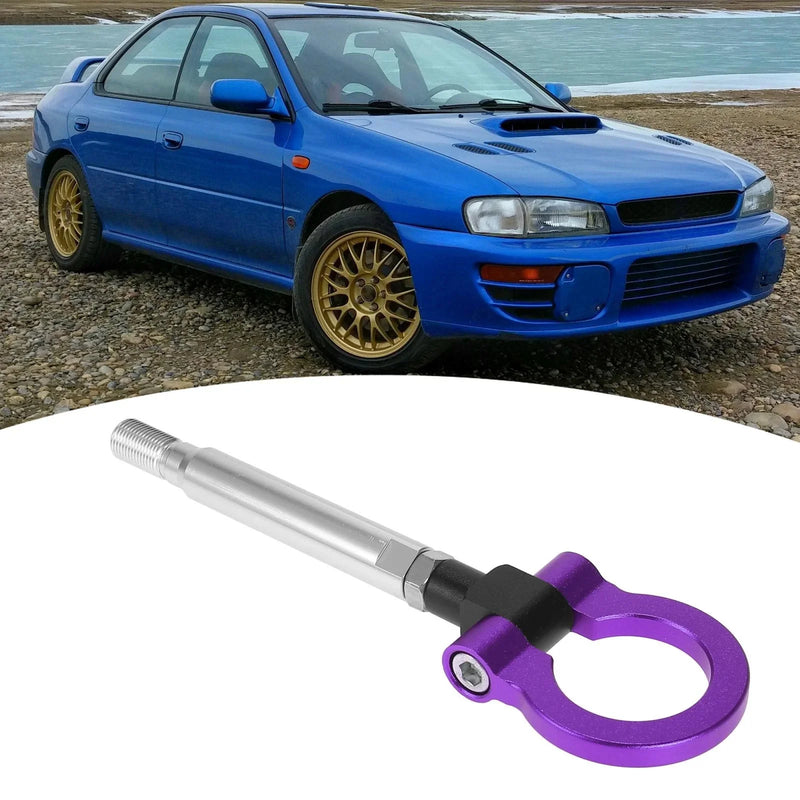 Subaru Impreza WRX BRZ Purple Front Bumper Tow Hook Ring (2012-2021)