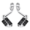 Harley Touring Engine Guard 1-1/4" Chrome Footpeg Footrest Mount