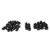 Harley Twin Cam FLH 61X Engine Topper Bolt Caps Cover Black (1999-2006)