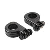 Harley 1.25" Highway Engine Crash Bar Foot Peg Mount Clamp Bracket