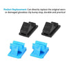 Holden Commodore VY VZ WK WL 4 x Glove Box Hinge Clips & Bumpers (2000-2007)