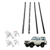 Toyota Land Cruiser HDJ79 PZJ75 Front Door Glass Weatherstrip
