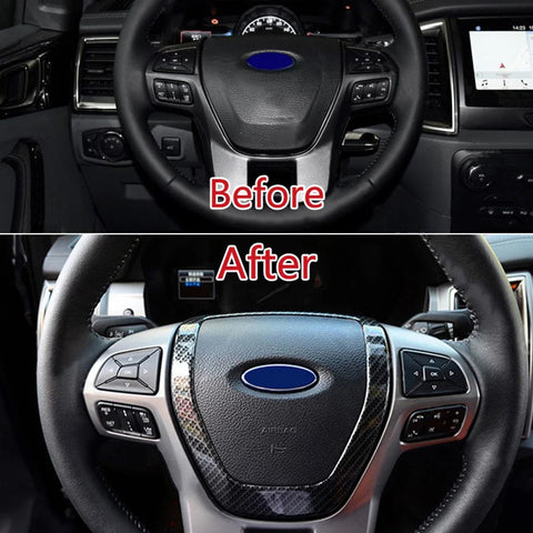 Ford Ranger Everest Endeavour Steering Wheel Cover Frame (2015-2019)