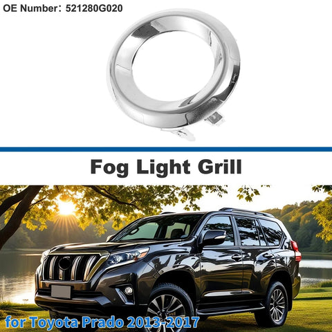 Toyota Prado Front Left Fog Light Grill (2013–2017)