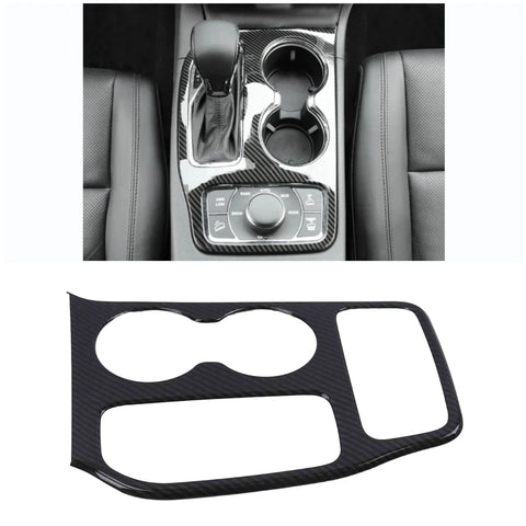 Jeep Grand Cherokee Carbon Fiber Gear Shift Box Panel Cover Trim (2014-2021)
