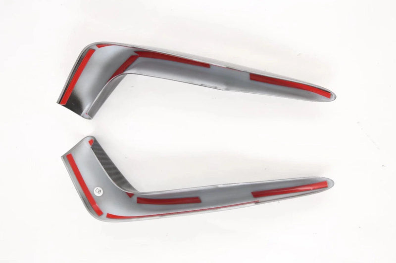 Honda Civic Hatchback 2020-2021 Carbon Fiber Rear Fog Light Lid Cover Trim