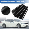 Honda Accord Glossy Black Car Door Window Pillar Post Covers (2008-2012)