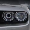 Dodge Challenger Carbon Fiber Headlight Trim Covers (2015-2023)