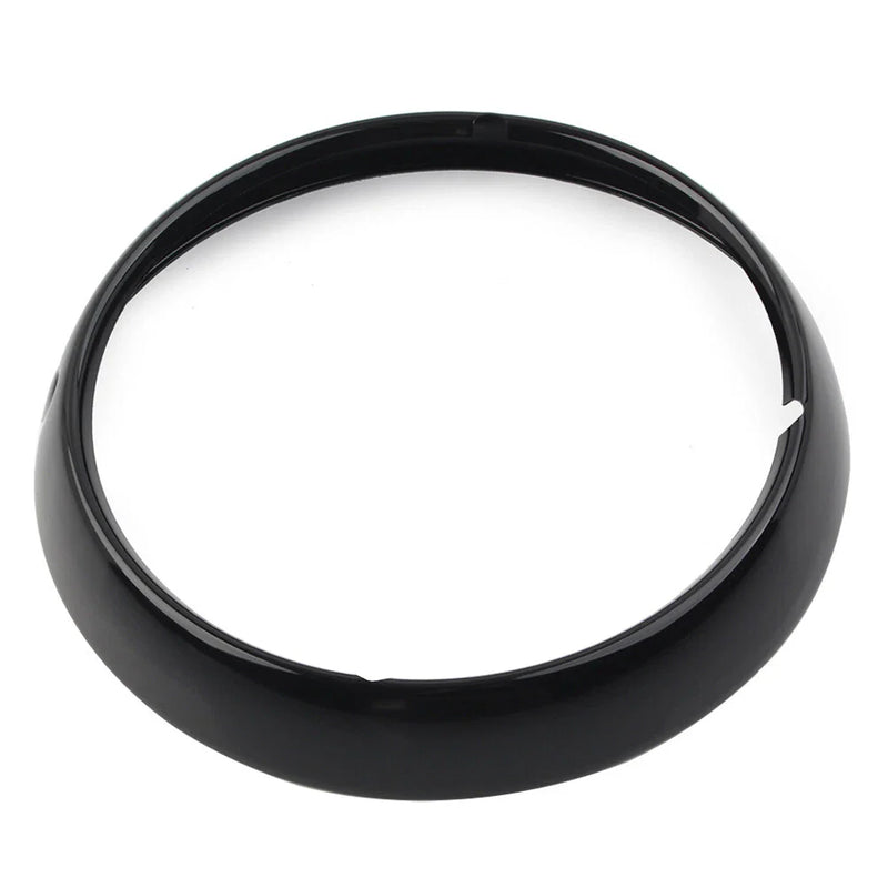 Harley Touring Electra Street Glide 7" Headlight Trim Ring Visor Light Cover (2009-2023)
